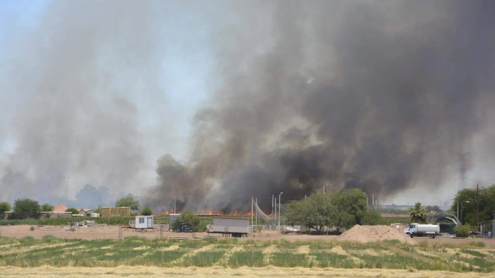 quemas en el valle